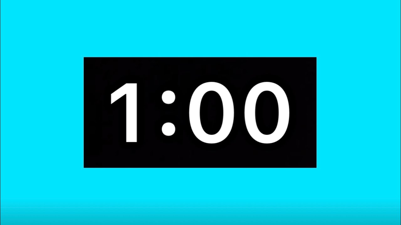 60 Second Countdown Timer