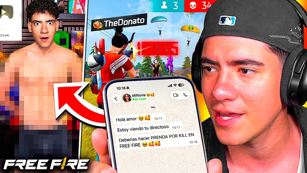 MI NOVIA ME DICE QUE HAGA PRENDA X KILL EN FREE FIRE !! - TheDonato Live