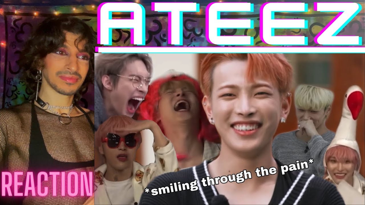 ATEEZ: Забавные моменты для снятия стресса (2022) | РЕАКЦИЯ