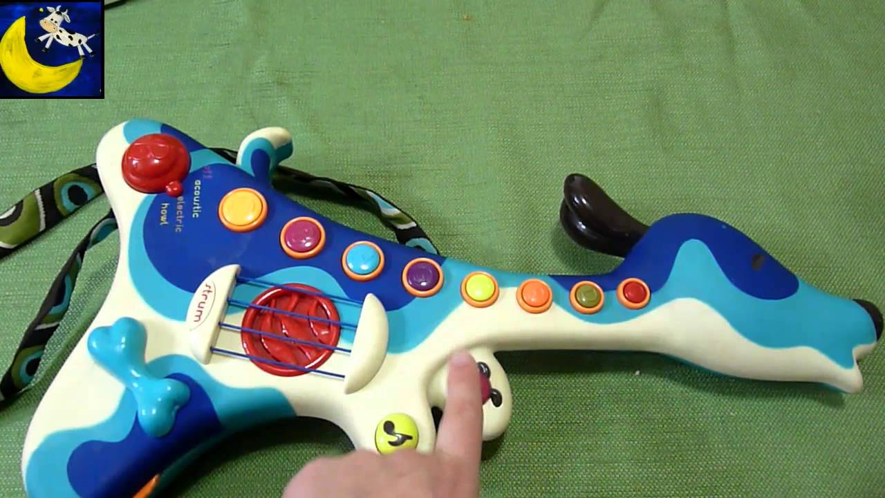 B. Woofer, Hound Dog Guitar for Kids from B. Toys Review - Really Neat Music Toy!