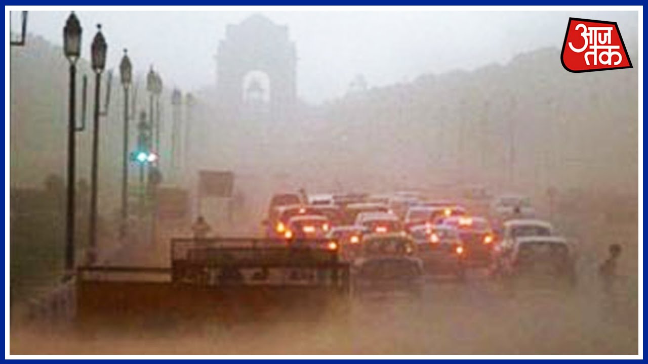 Dust Storm And Rain In Delhi Bring Some Respite from Killer Heat Wave