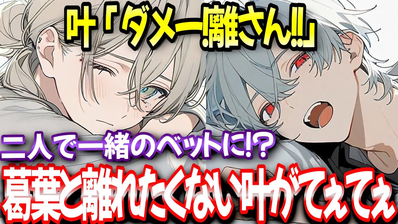 【くろのわ】叶「ダメー！離さん！！」葛葉と離れたくなくてダダをコネル叶がてぇてぇ【葛葉 叶 くろのわ ChroNoiR にじさんじ 切り抜き】
