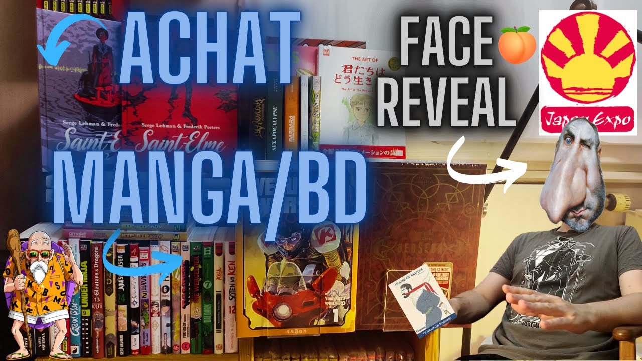 ACHAT MANGA / BD #34 DE ZOULOUF Juillet 2024, Face Reveal x Japan-expo x Artbook !!