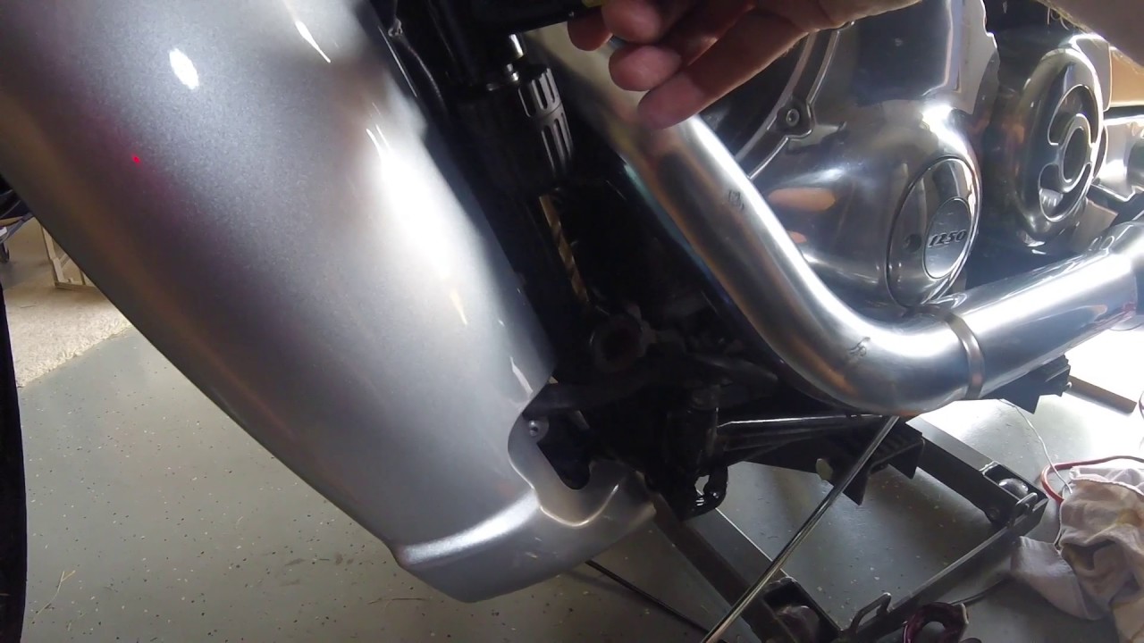 2009 VRod Muscle Shifter Peg Bolt Repair