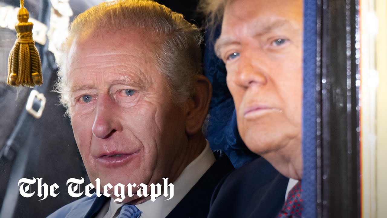 In full: Trump meets King Charles at Windsor Castle on second state visit
