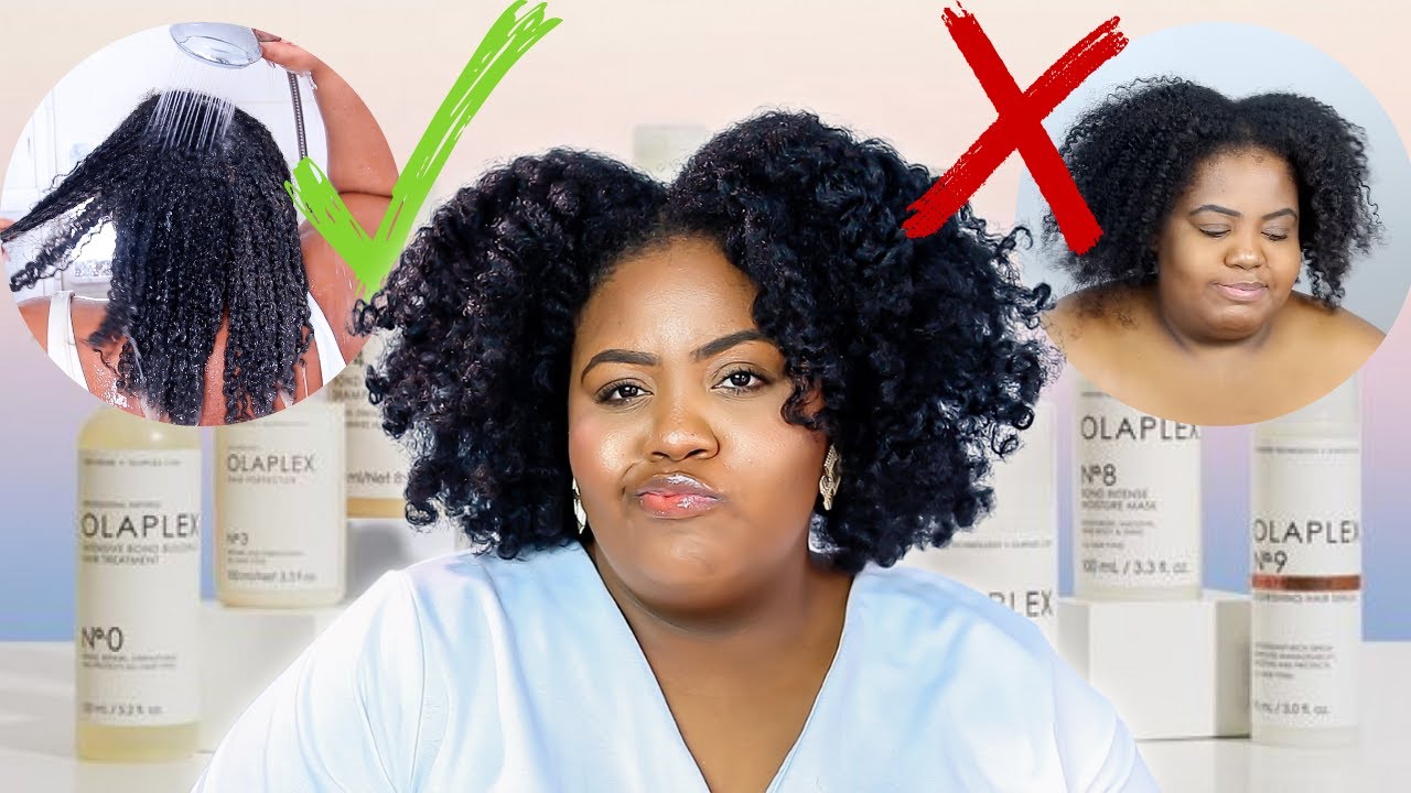 НЕ ТРАТЬТЕ ДЕНЬГИ! Я ОШИБАЛАСЬ насчёт OLAPLEX для натуральных волос 4-го типа | Честный отзыв об ...