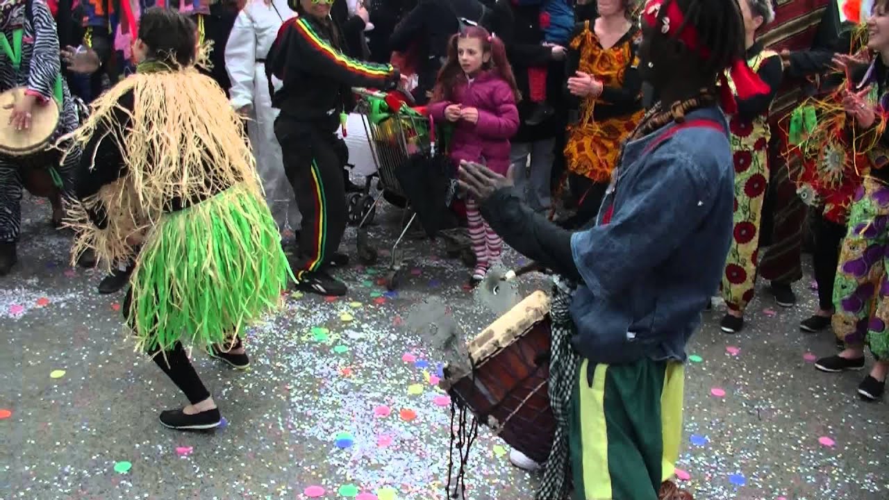 carnaval d'Allauch 2013 avec Daouda Diop,,,l'afrique à la fête