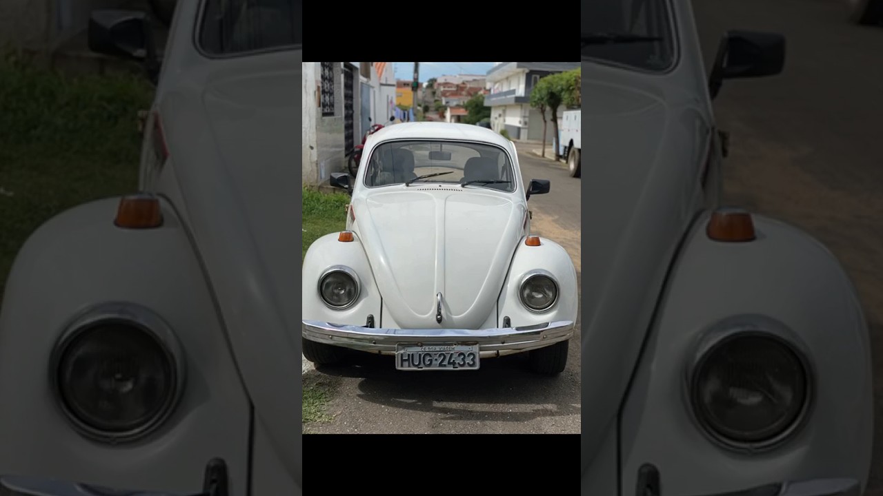 Ganhei um fusca de presente! 🎁