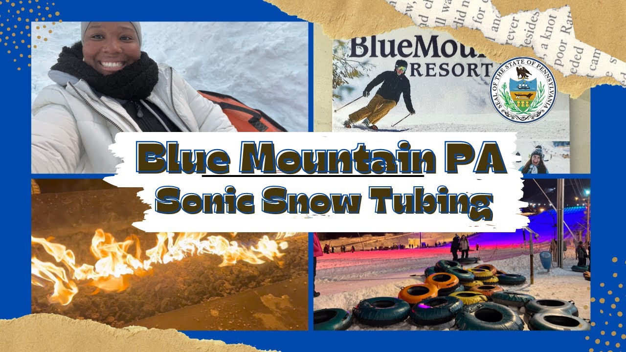 Blue Mountain Ski Resort PA: Sonic Snow Tubing | Roaming with Riss