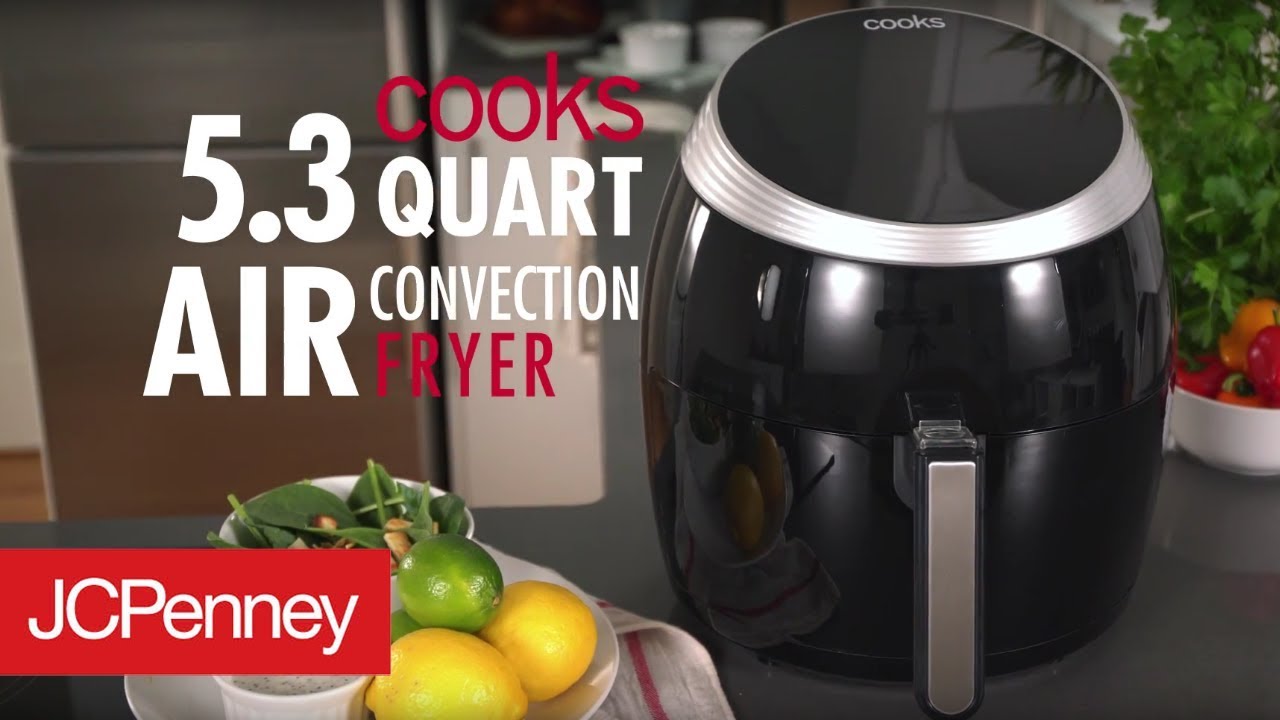 Cooks 5.3 Quart Air Fryer: Fast Cooker & Airfryer | JCPenney