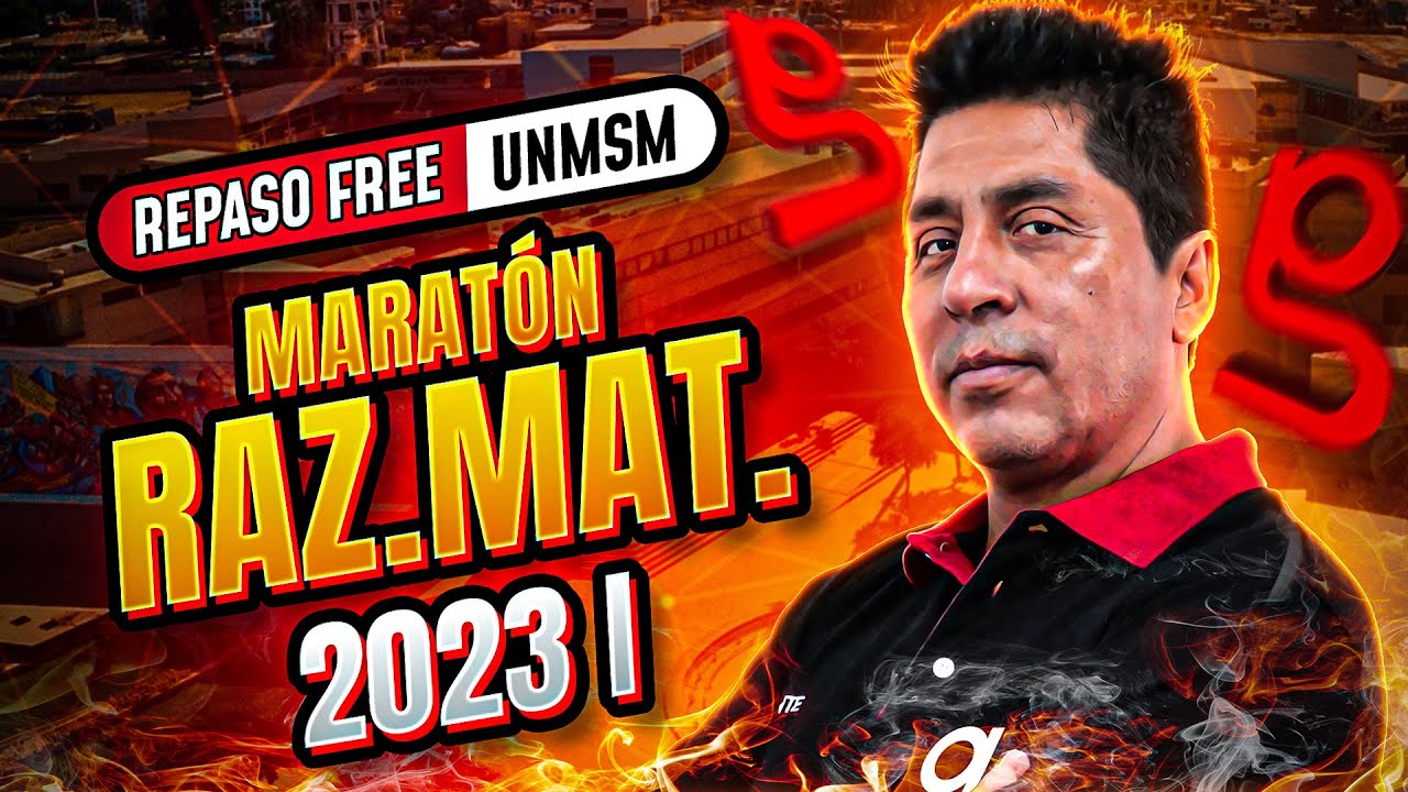Marat&oacute;n de Repaso San Marcos 2023 I 🎲 R.M. [CICLO FREE]