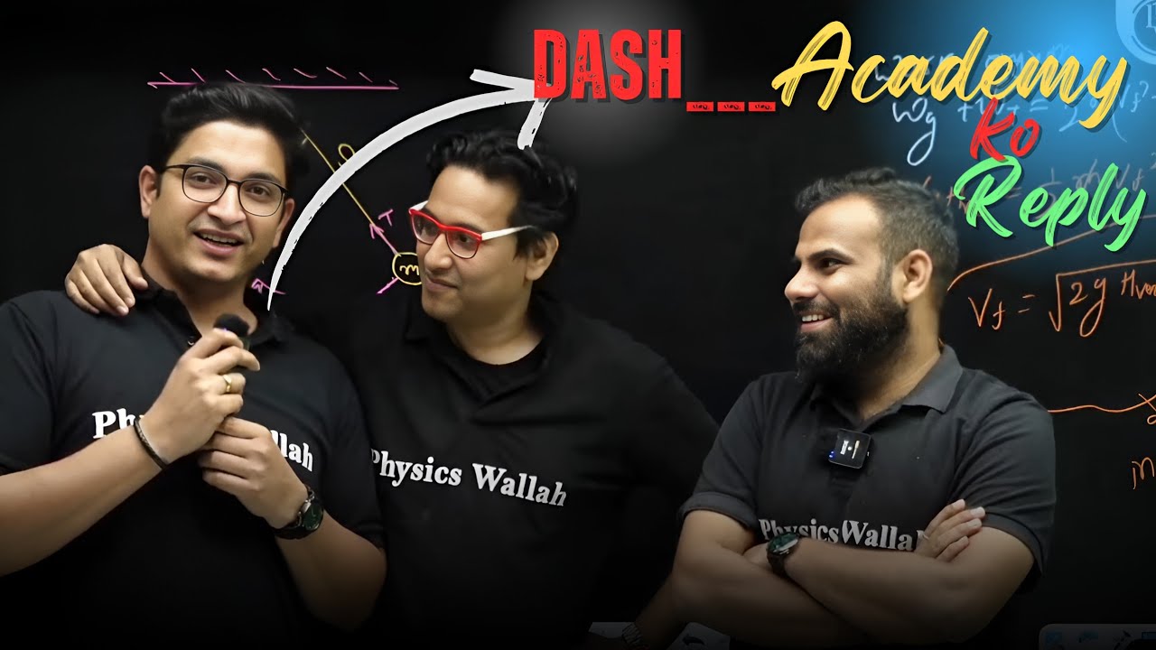 Sachin sir ka Dash___ Academ ko reply #sachinsir #salimsir #pw