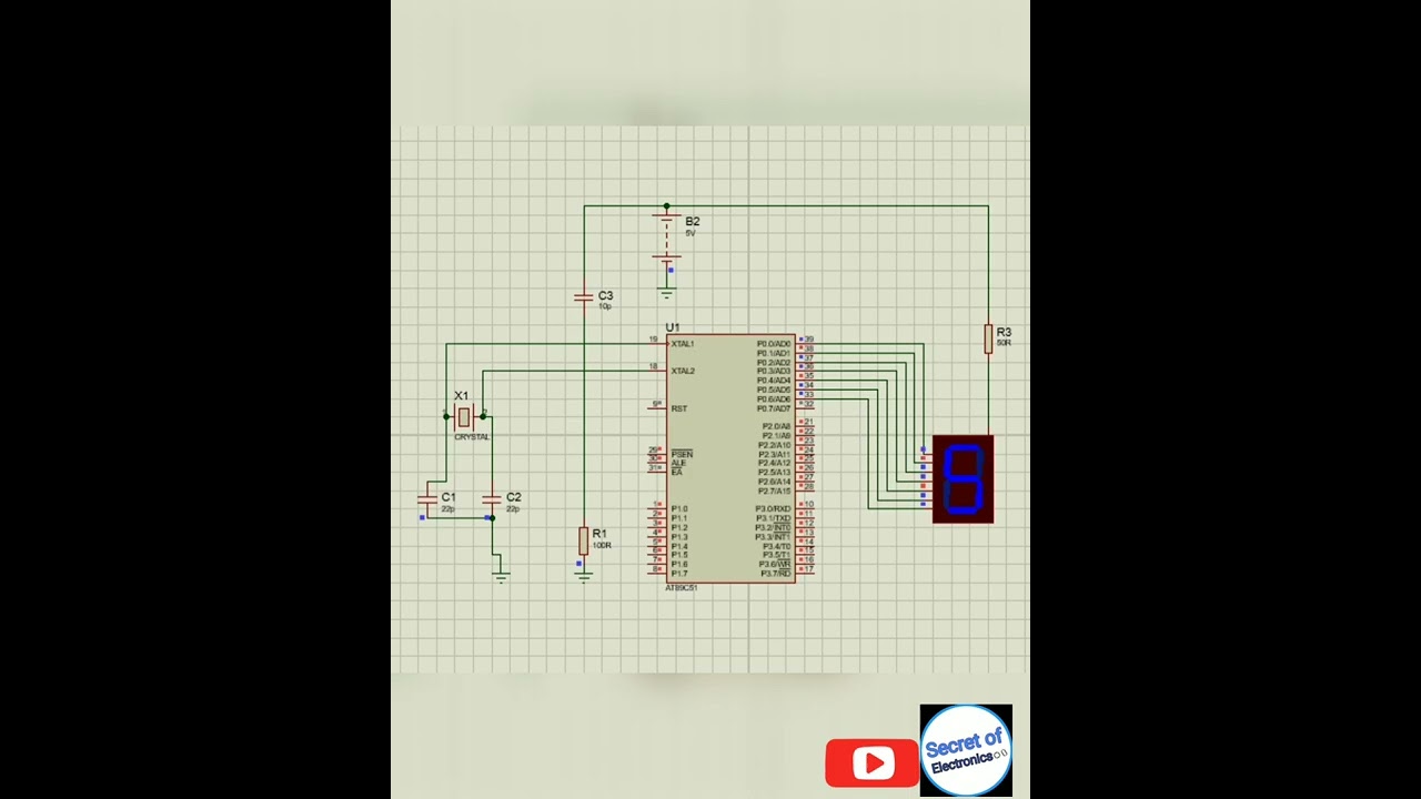 How to interface 7 Segment display With 8051 Microcontroller