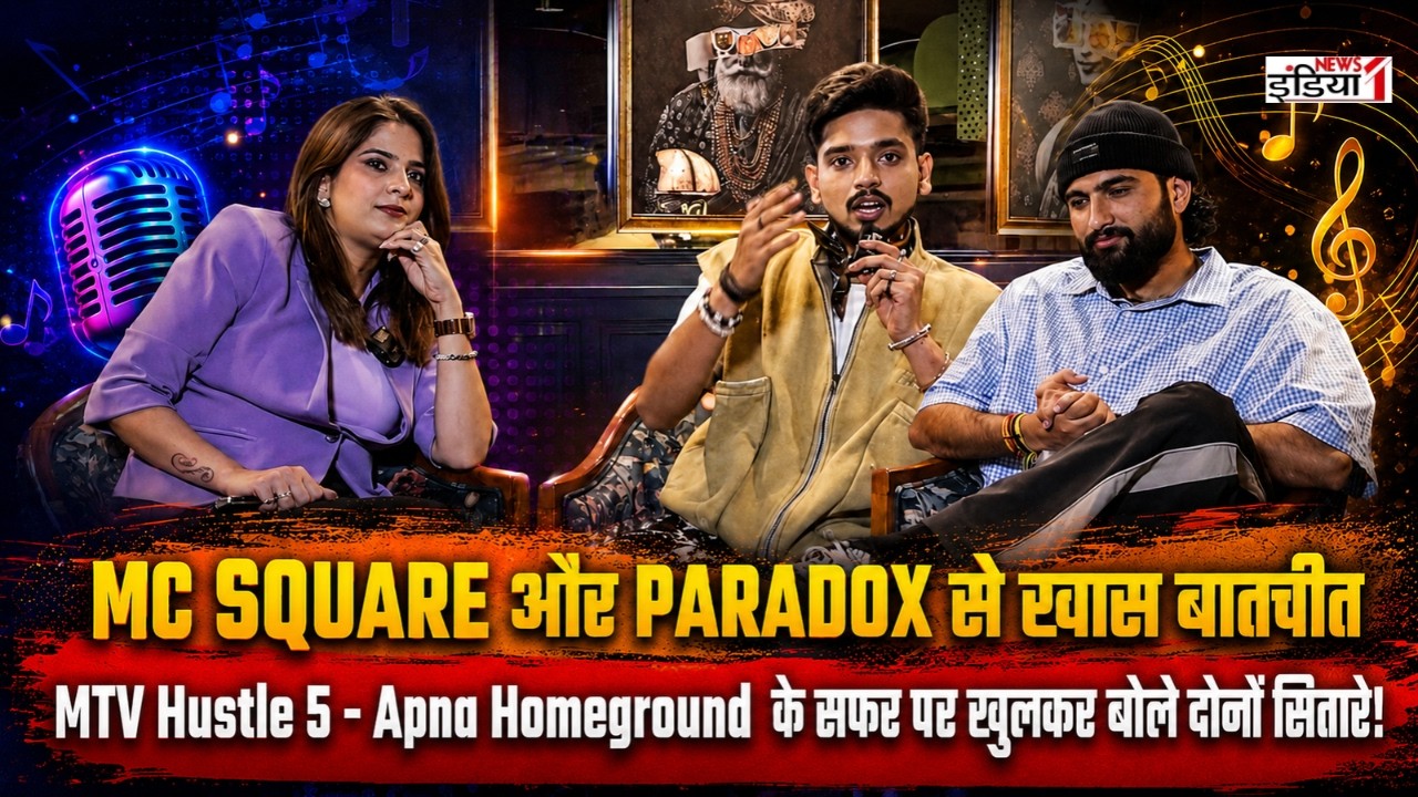 MTV Hustle 5 - Apna Homeground: दिल्ली में MC Square और Paradox ने मचाया धमाल | News1India