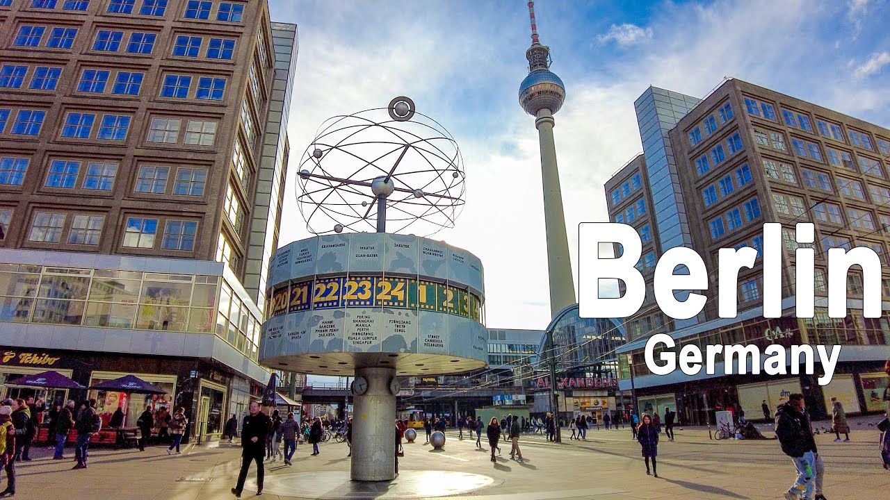 Berlin, Germany 🇩🇪 Walking Tour - City Berlin  | Walk Travels