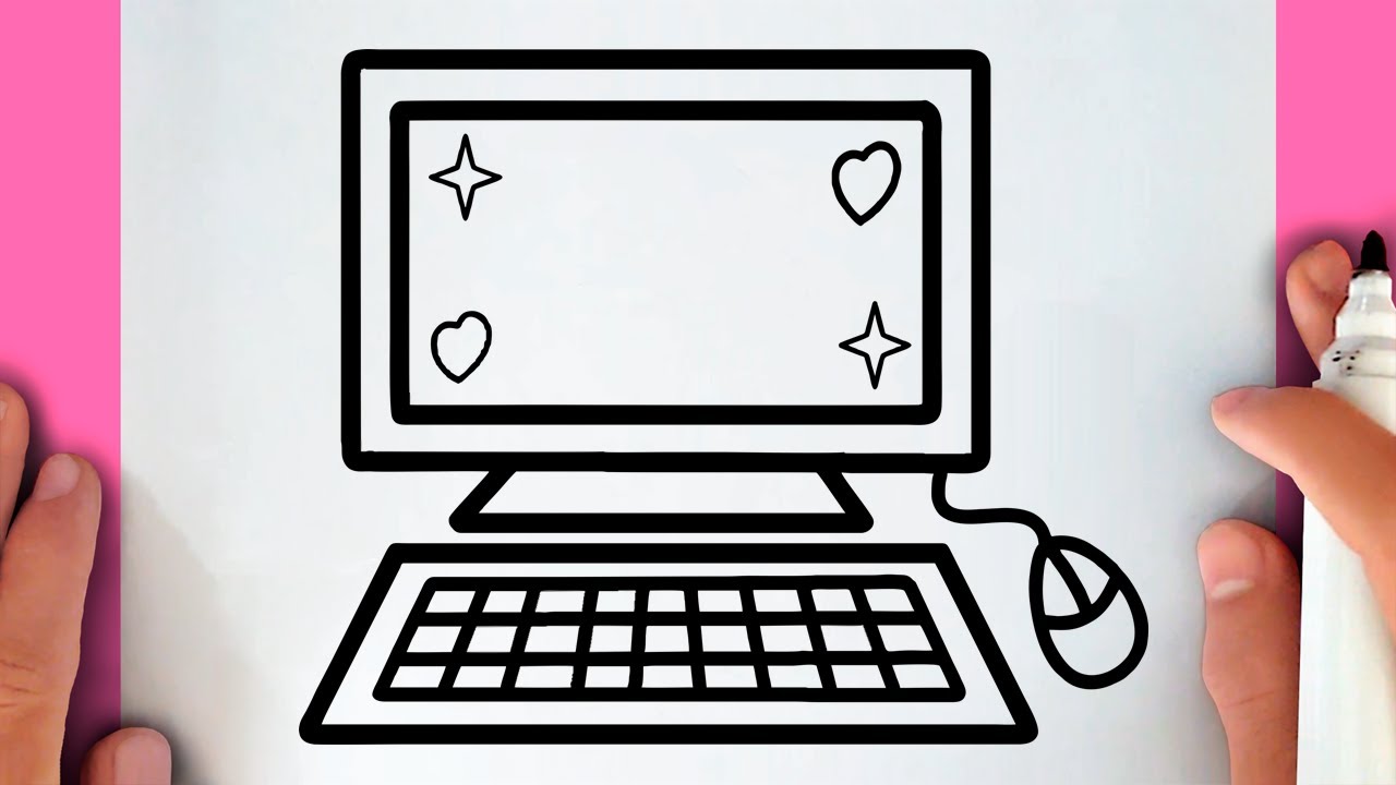 HOW TO DRAW A COMPUTER