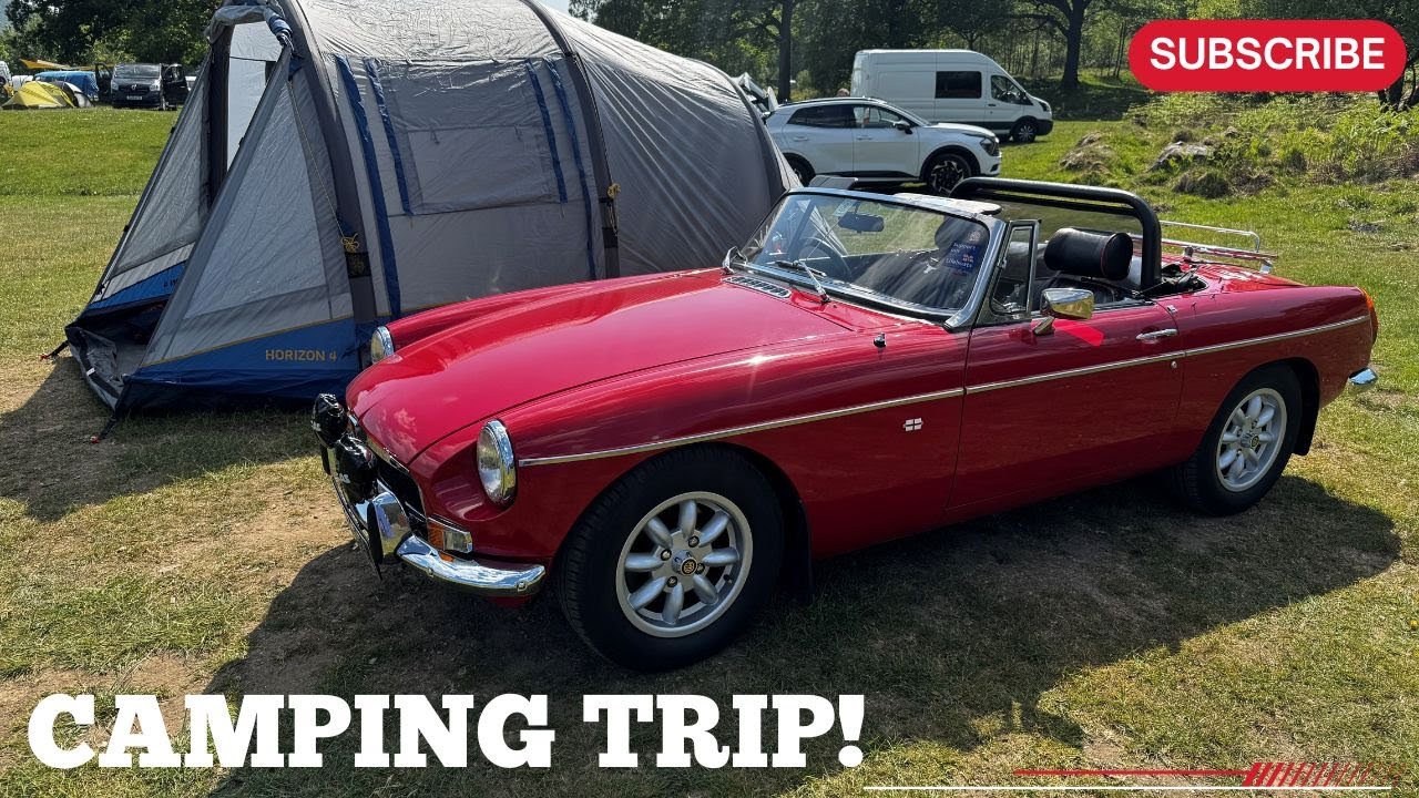 MGB Roadster - Lake District Camping 2025