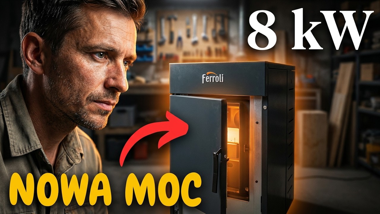 Распаковка пеллетной печи Ferroli BIOPELLET PRO 8 кВт