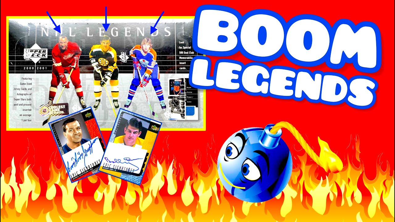 LEGENDS! 2000-01 Upper Deck Legends Hockey Box Break (2024)