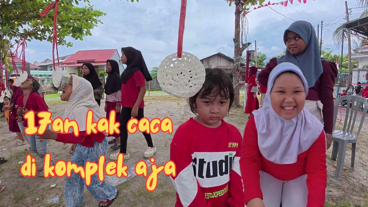 BUKAN VLOG #76 || 17AN KAK CACA DI KOMPLEK AJA