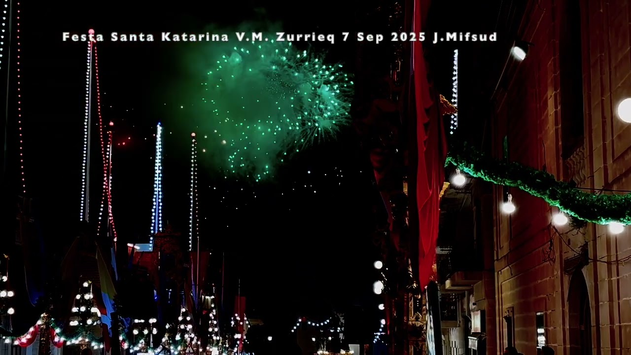Festa Santa Katarina V M  Zurrieq 6 Sep 2025