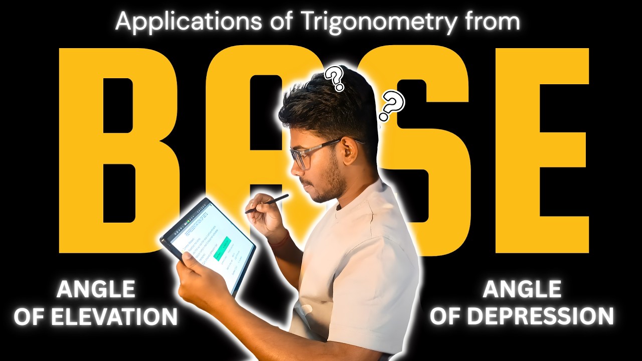Get good at Applications of Trigonometry | Lec 01