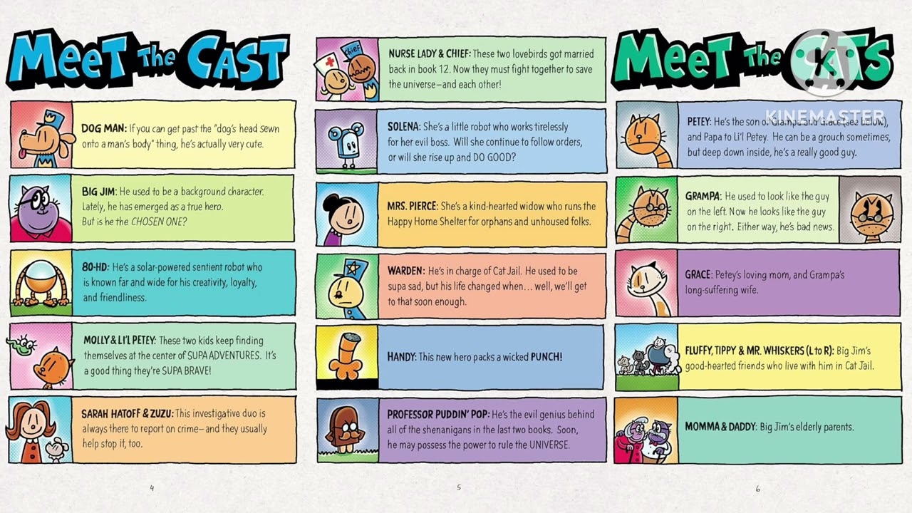 Dog Man 15: A Sprinkle in Time is lots or meet of cast