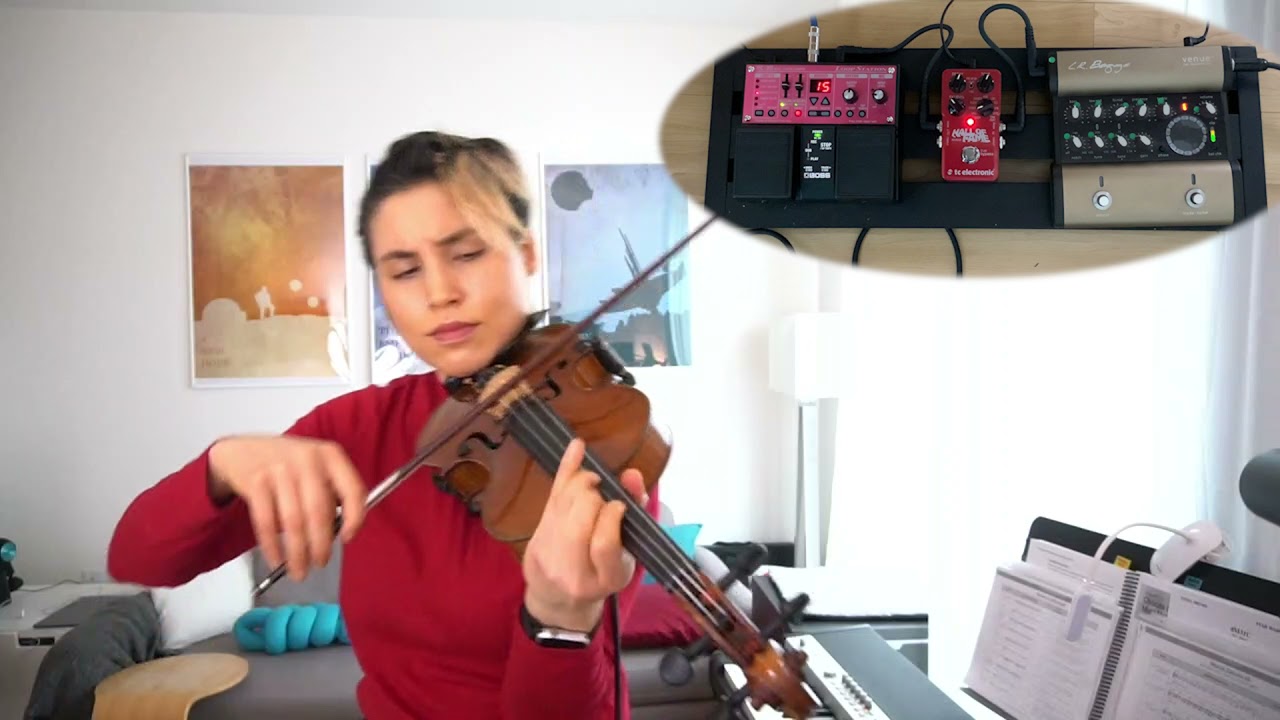 Creep - Radiohead (Violin Looping Pedal Cover) - Chrysanthe Tan
