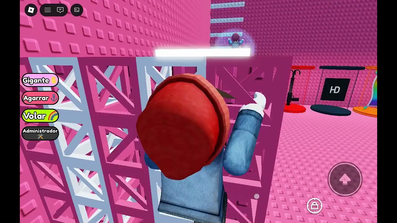 Jugando roblox