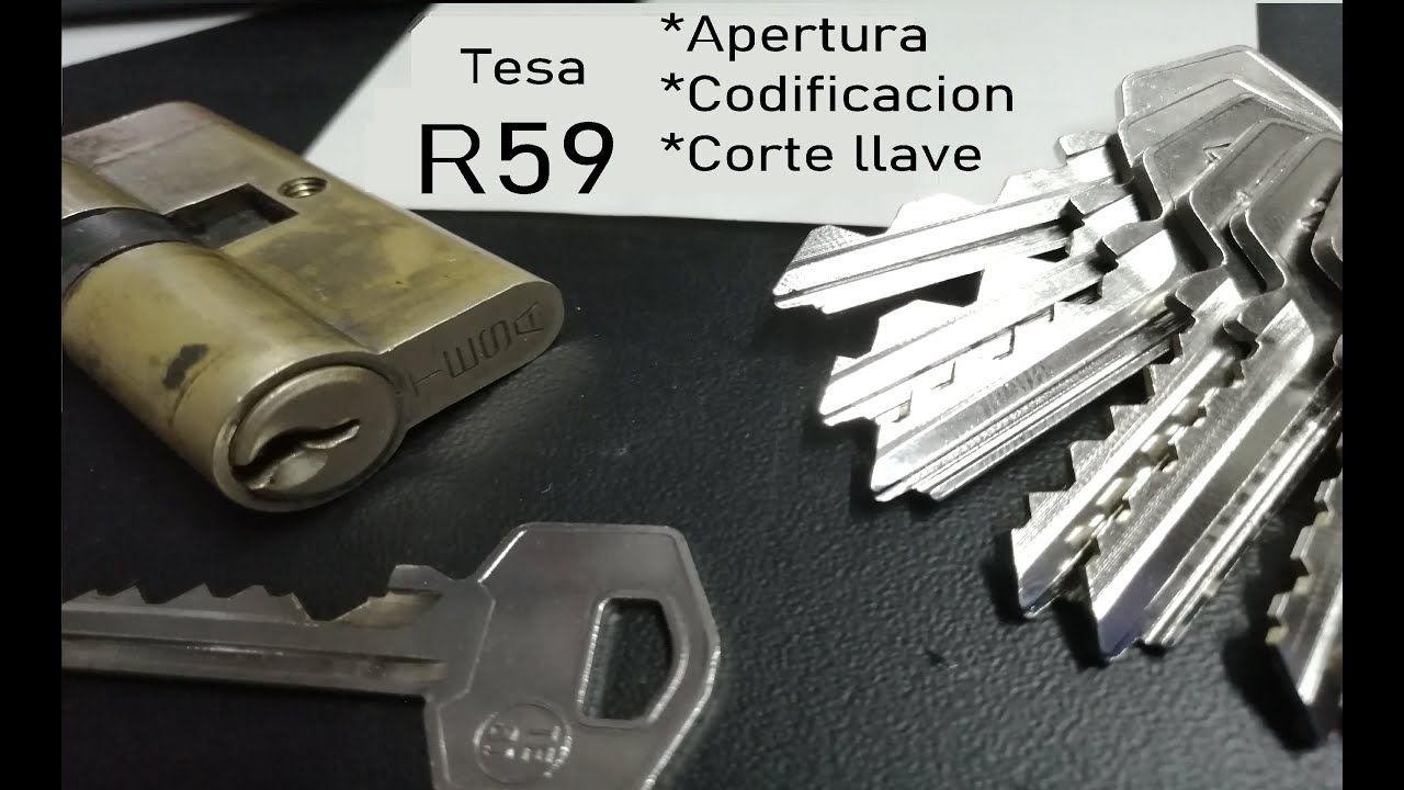 Apertura, Decodificación y Corte de Llave R59