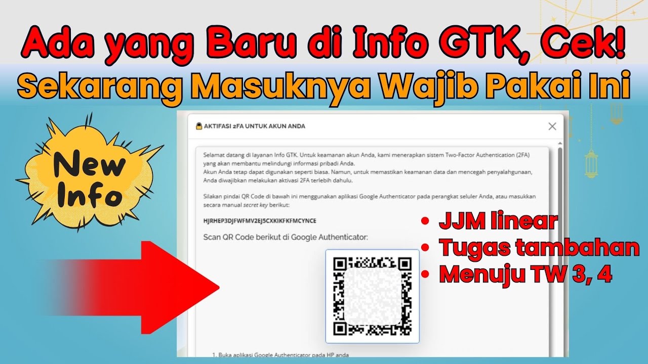 Wajib Lakukan Ini untuk Masuk Info GTK, Validasi TPG Sertifikasi Terbaru