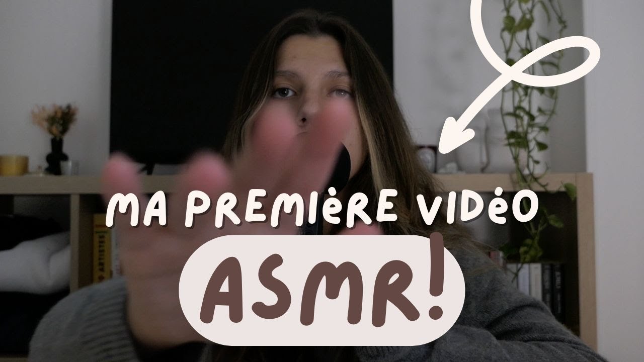 MA PREMIÈRE VIDÉO ASMR 🥹 (me skippez pas)