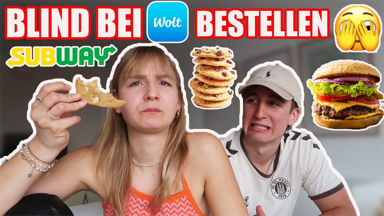 Ich bestelle BLIND beim Lieferservice 👀🍝 ( halb verhungert tbh haha)