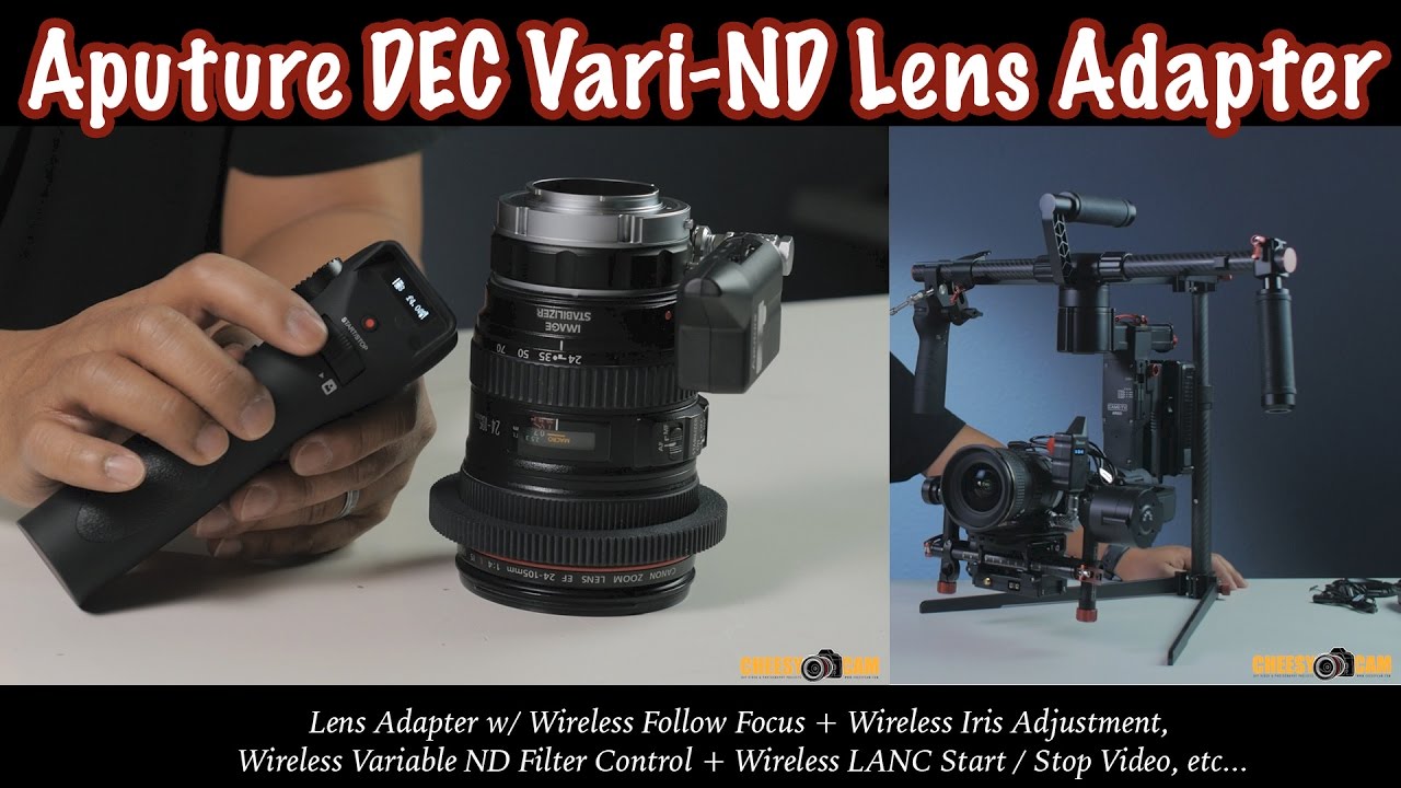 Aputure DEC Vari-ND Lens Adapter Product Overview Guide