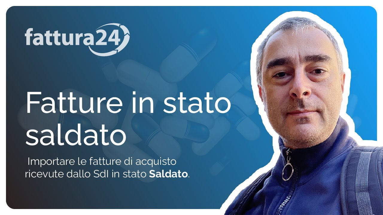 Importare le fatture di acquisto ricevute dallo SdI in stato 