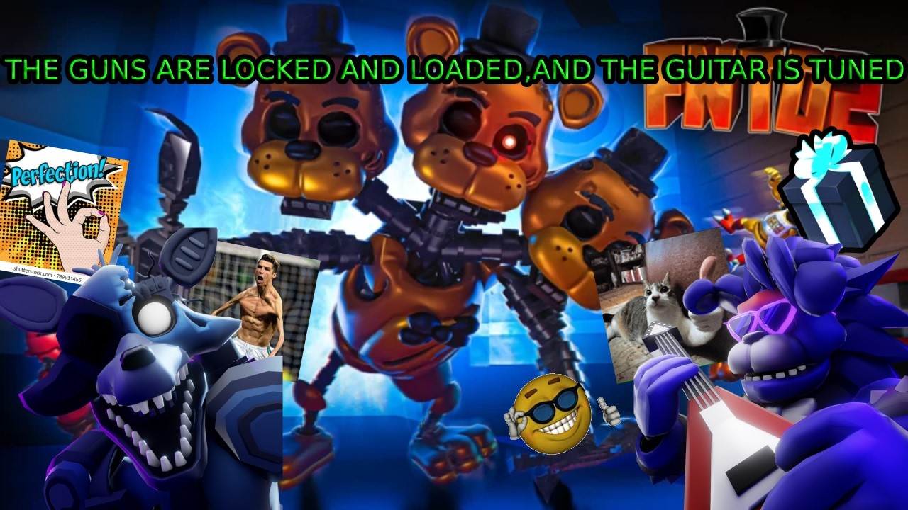 NEW ROCKIN BONNIE AND WAR MACHINE FOXY IN FNTD 2
