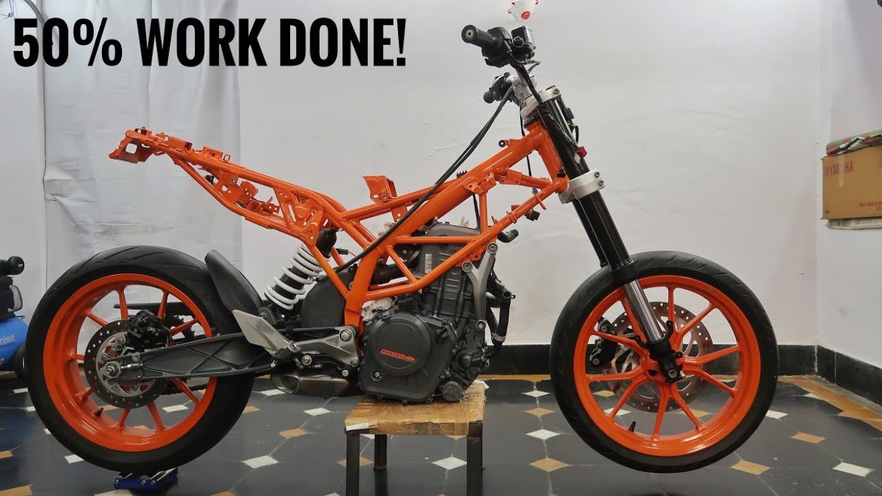 Part 2 : KTM Duke 390 Rebuild