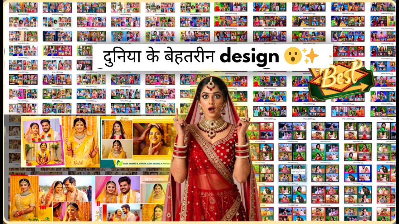 The Future of Album Designing 😲: World-Class Templates by HStock Albums!