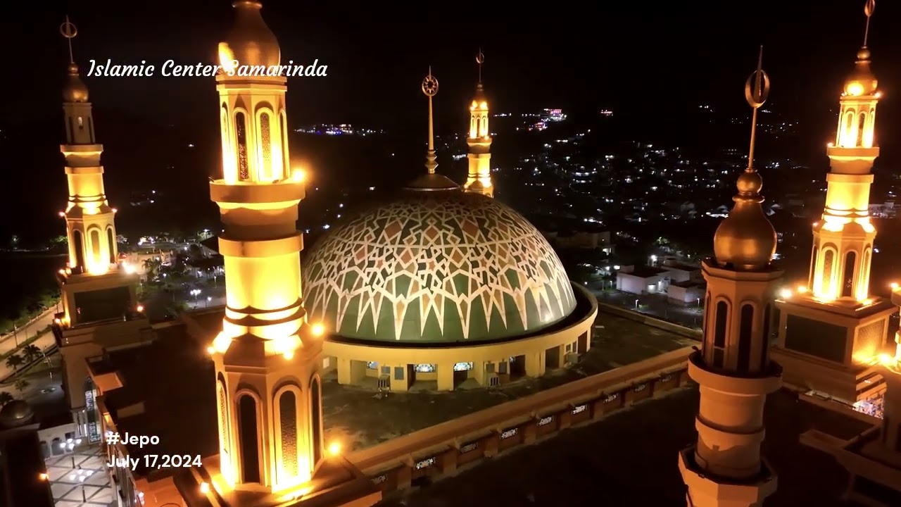 Islamic Center Samarinda #islamicvideo #masjid #videoviral