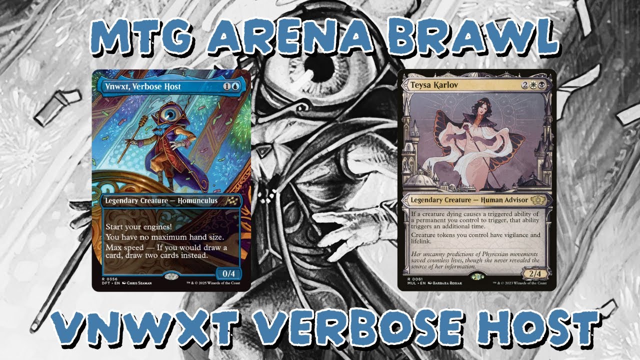 The Greatest Game Ever Played? Teysa Karlov vs. Vnwxt, Verbose Host | MTG Arena Brawl