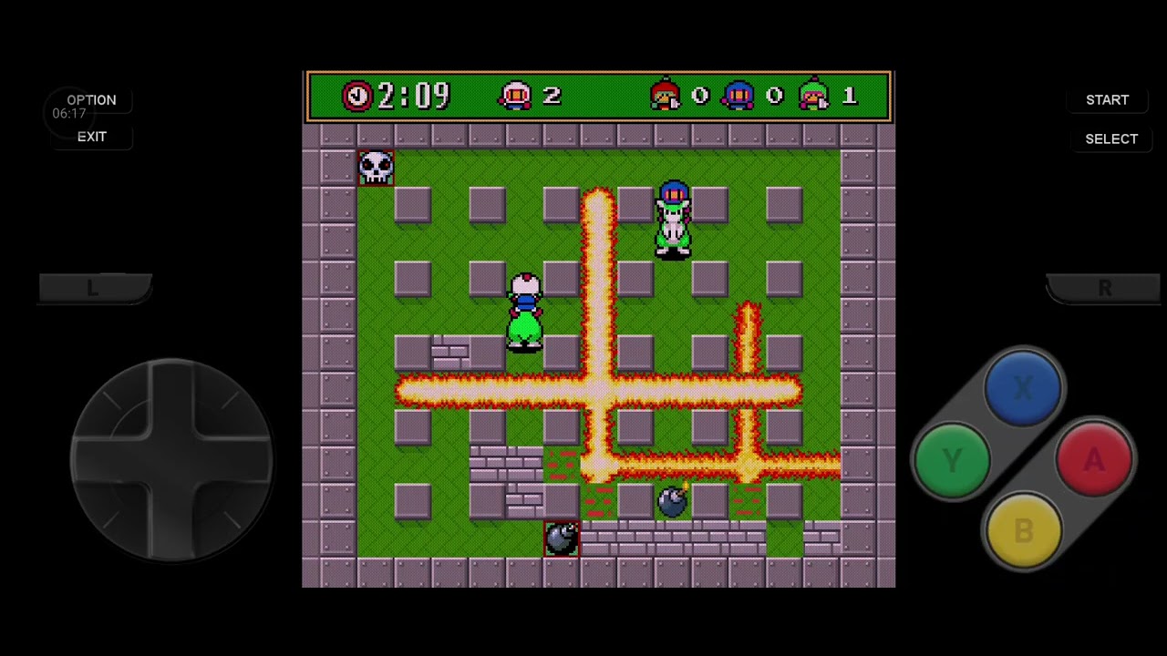 jogando super bomberman 3 tm