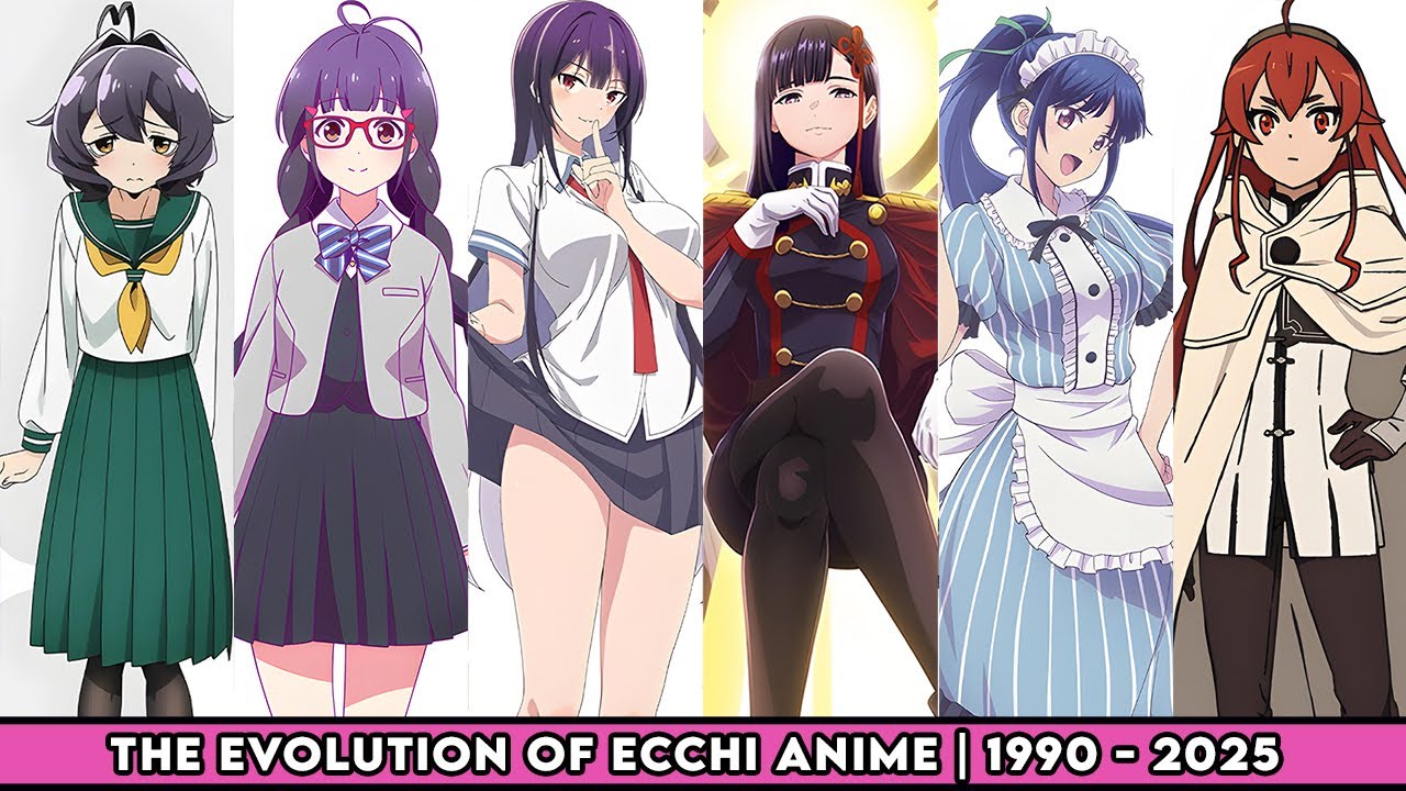 The Evolution of Ecchi Anime | 1990 - 2025