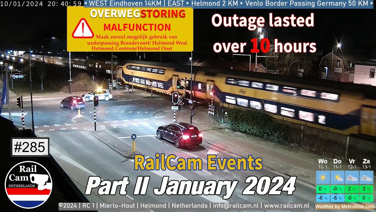 Railcam Intersection in Malfunction The BIG ONE #285