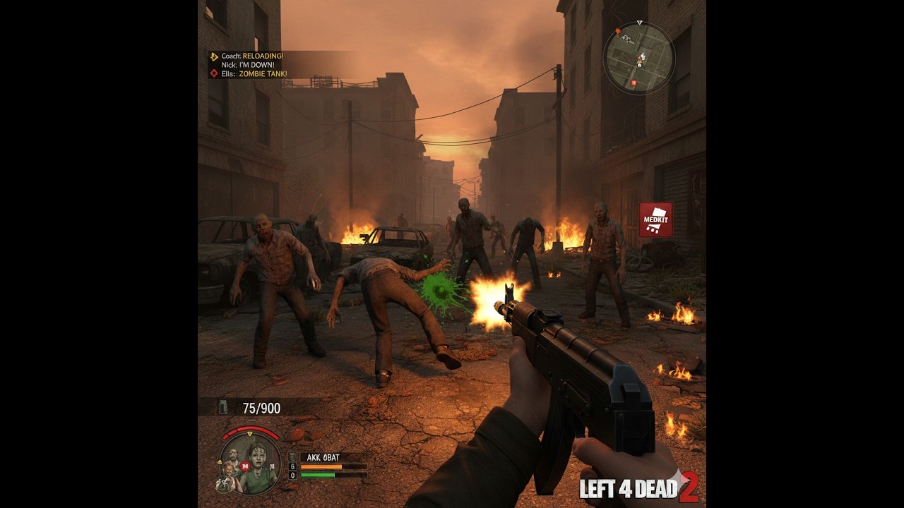 Playing Left 4 dead 2 with mods!