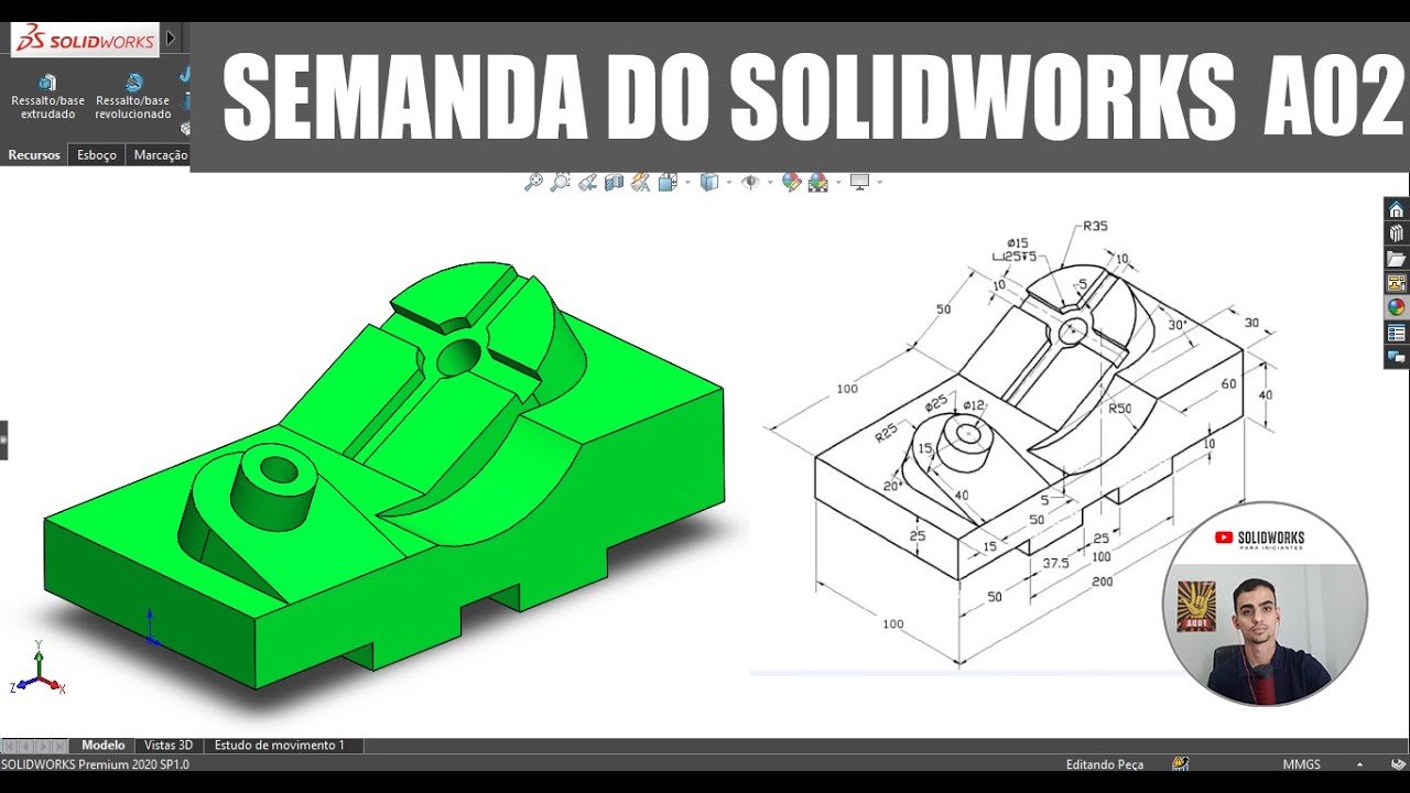 SEMANA DO SOLIDWORKS - AULA 02