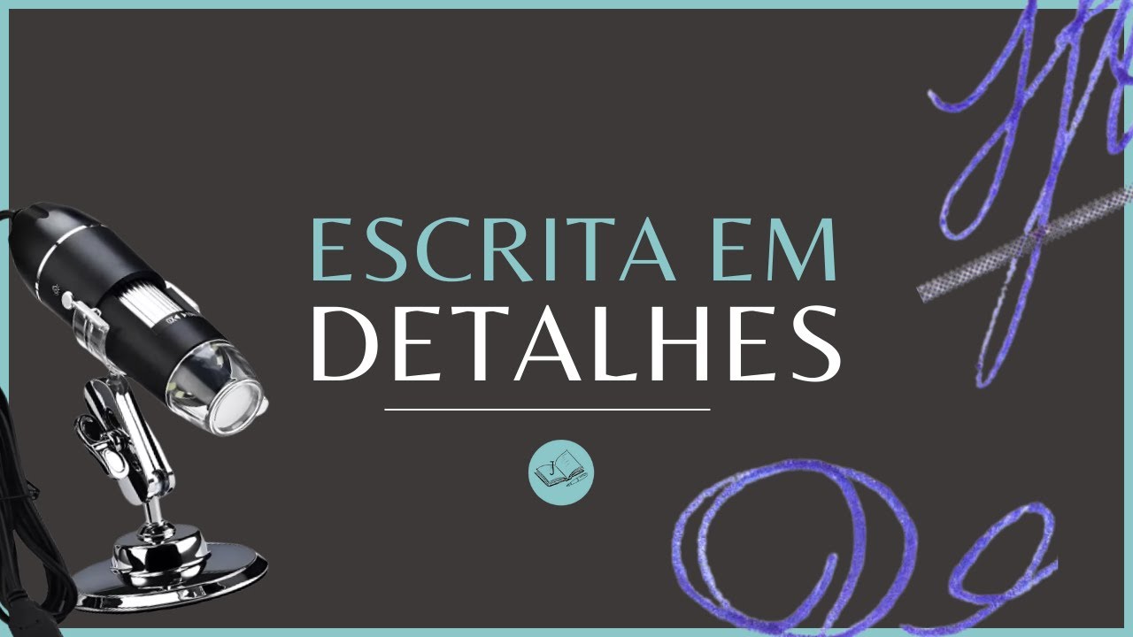 Microscópio digital para perícia grafotécnica - mostrei tudo!