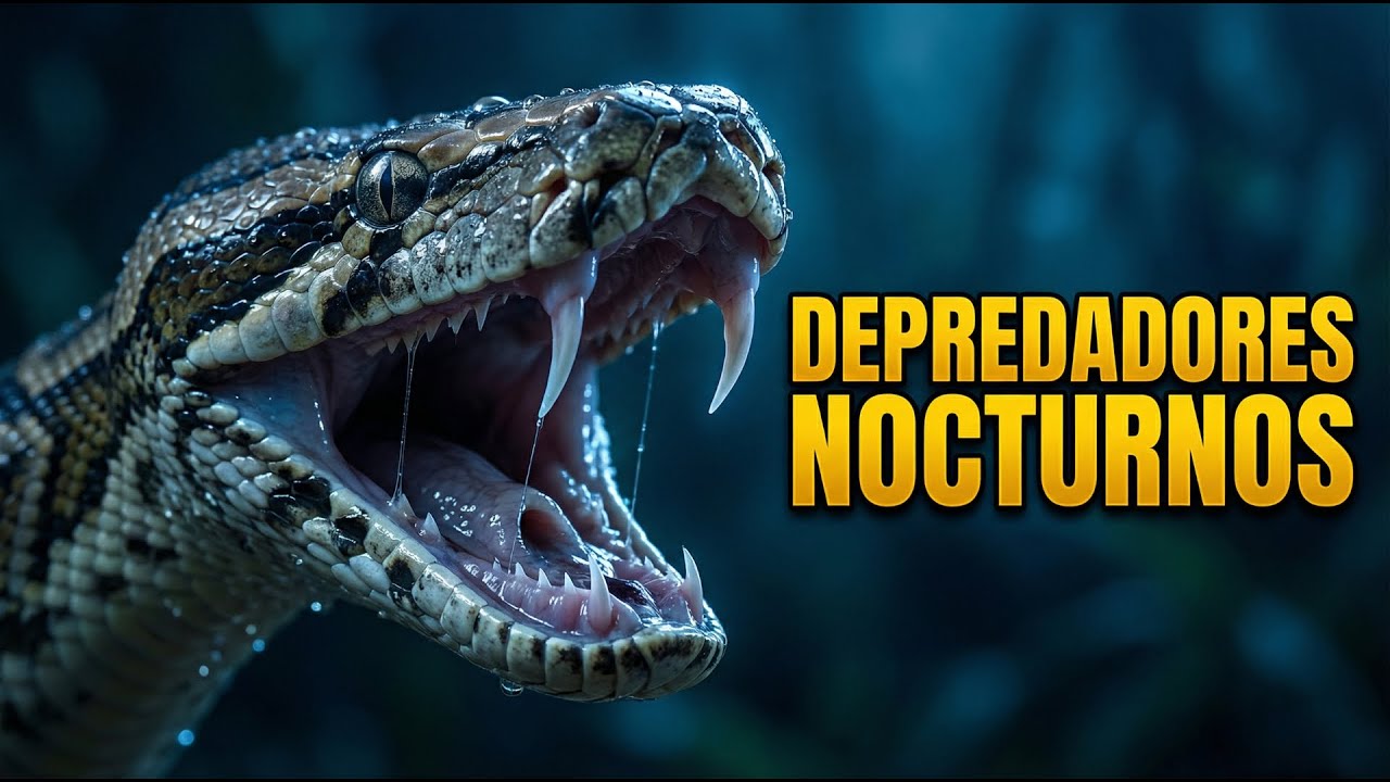 Top 15 Depredadores Nocturnos Más Mortales del Mundo 4K