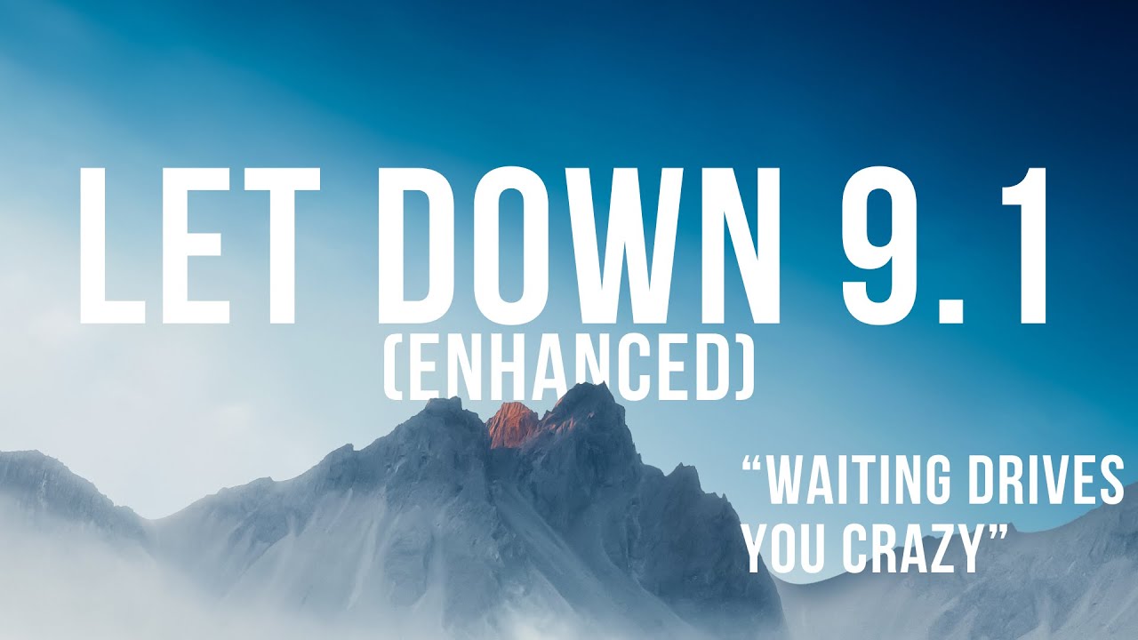 Radiohead - Let Down 9.1 (Minidisk) [Enhanced] Lyric Video