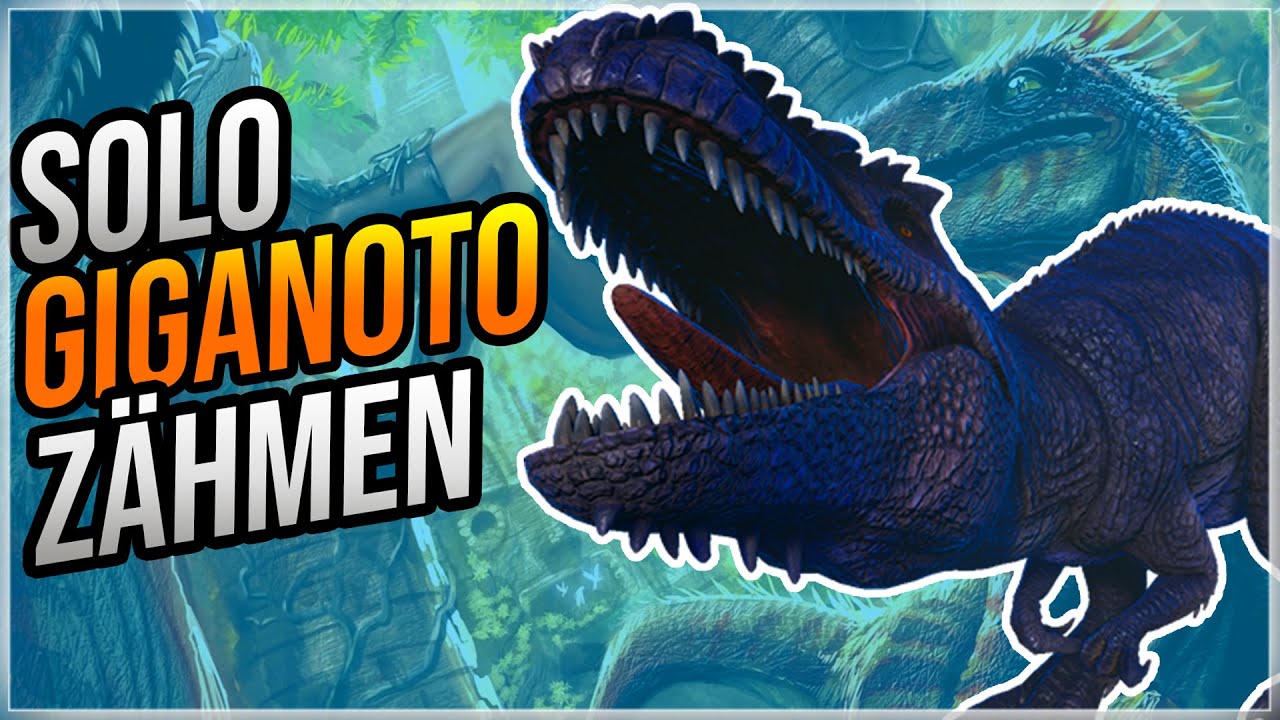So zähmst du schnell und einfach einen Giganotosaurus! | ARK Zähmen | ARK Survival Evolved