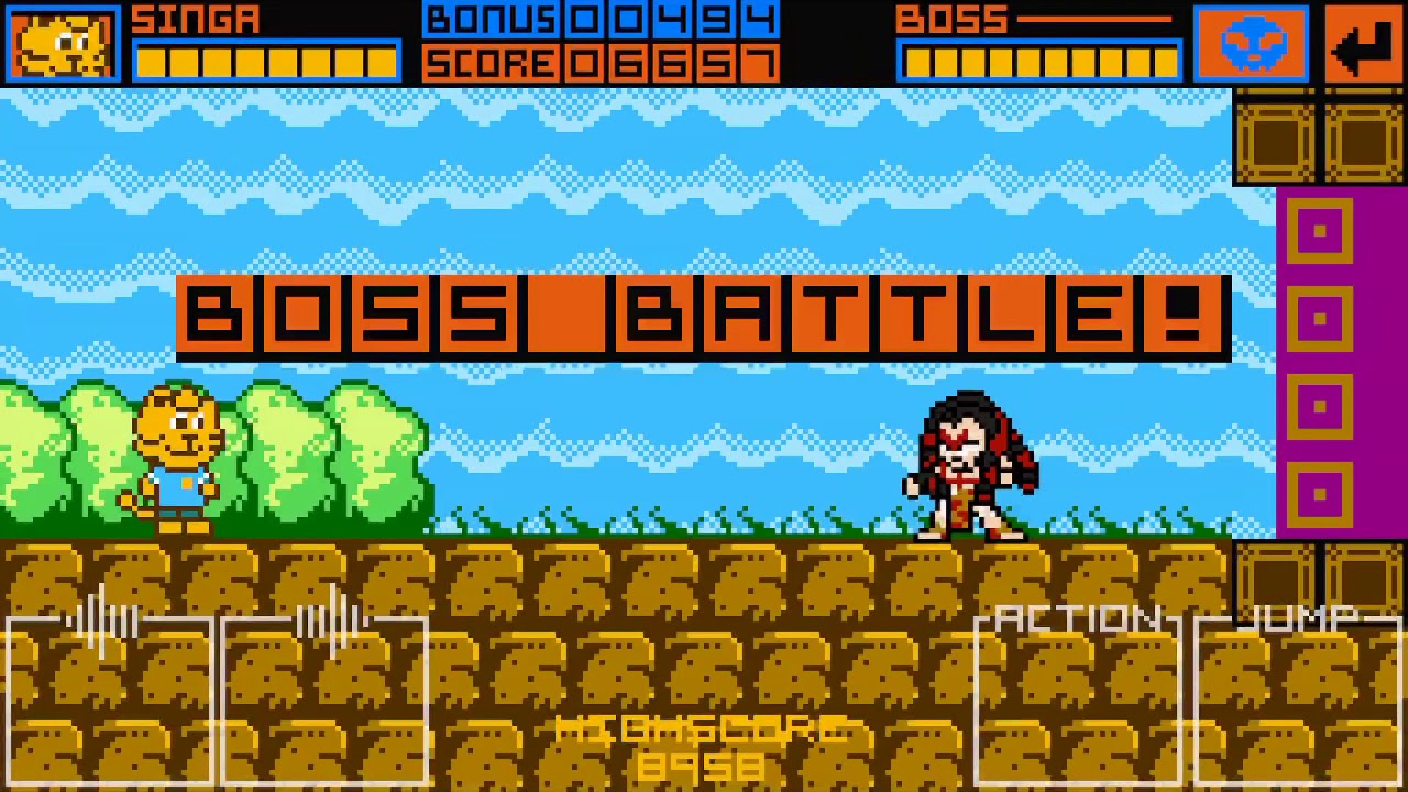 [60 FPS] GAMESTART PIXEL BATTLE - Boss Rush Mode ALL CLEAR